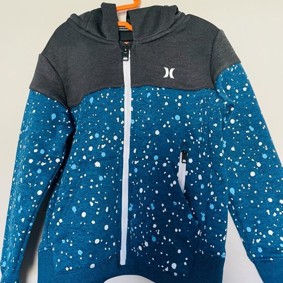 HURLEY FULL ZIP HOODIE BOYS SIZE 5 YEARS - Picture 2 of 12